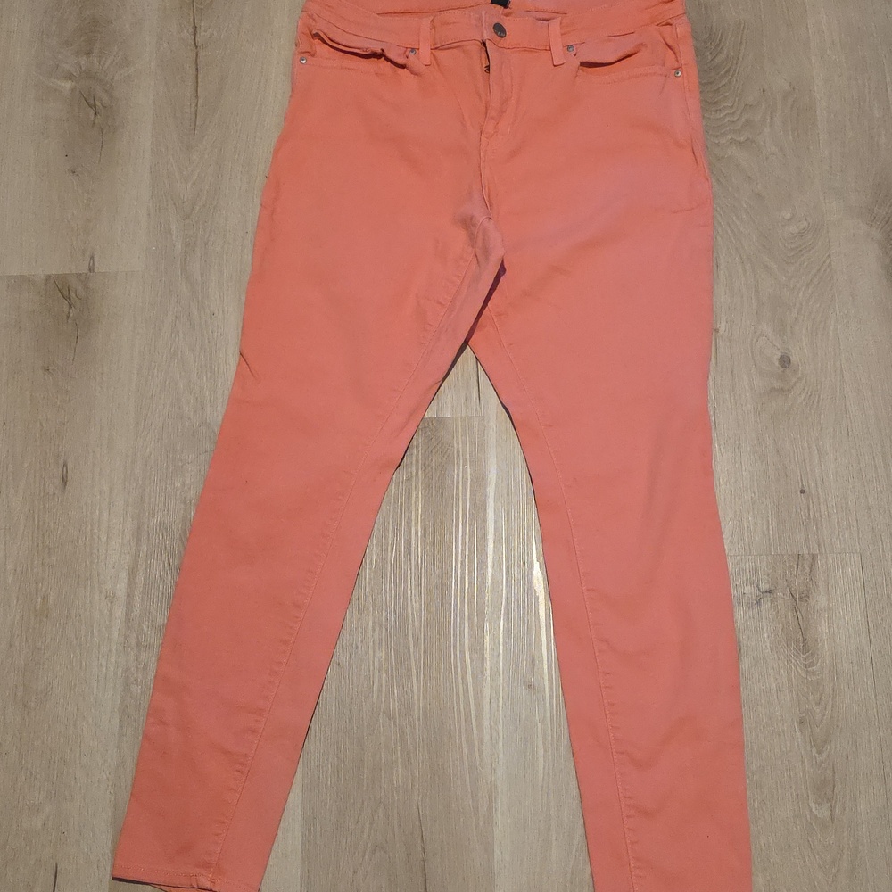 GAP Factory Coral Skinny Jeans